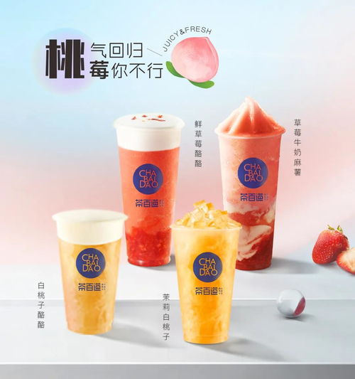 听我的,夏季果茶饮品,看 茶百道 6款新品果茶就够了
