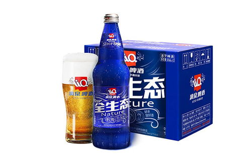 漓泉啤酒全生态蓝瓶装